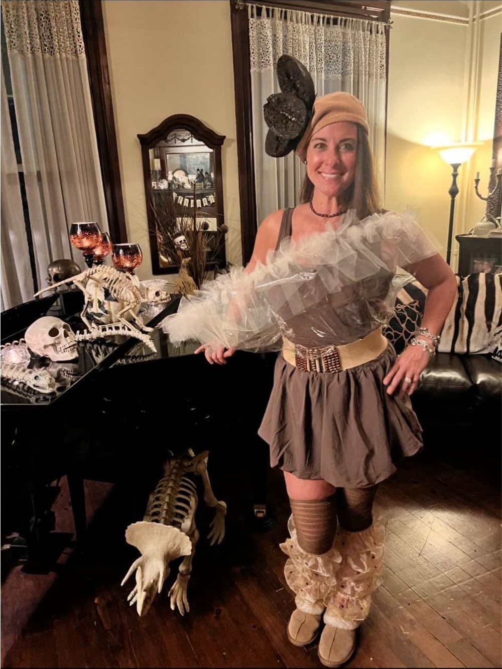 WOMENS ESPRESSO MARTINI HOMEMADE HALLOWEEN COSTUME LARGE 8 10